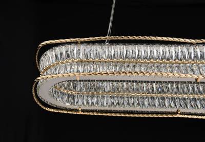 Люстра подвесная Sacrement Gold FL1181-9PO, LED