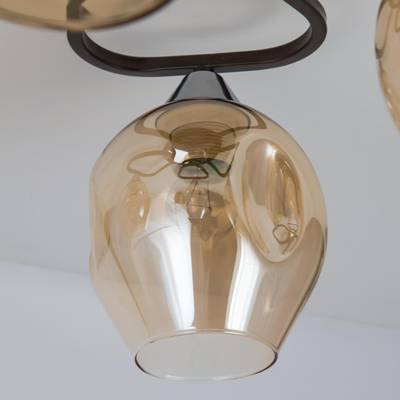 Citilux Балатон CL468141 Люстра потолочная Венге