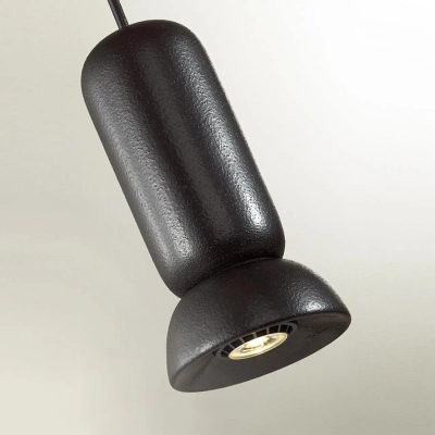 5054/1D PENDANT ODL24 379 черный/металл/керамика Подвес GU10 LED 4W KERAMA