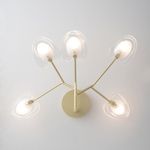 Бра Crystal Lux SOLE AP5 GOLD 3021/405