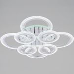 09837-0.3-4+4A WH (RGB) светильник потолочный