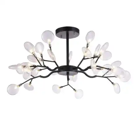 Подвесная люстра Skein 2480-10P, 30*G4LED*3W, 4914LM, 3000K. ТМ F-Promo