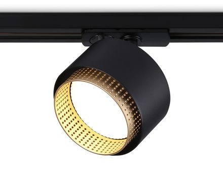 Светильник трековый GL5381 BK/GD черный/золото GX53 max 12W D95*130