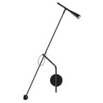 7030/5WL HIGHTECH ODL25 677 Настенный светильник металл/черный IP20 LED 1*5W 3000K 220V PIX