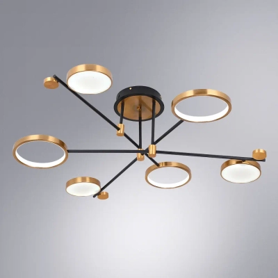 Потолочная люстра Arte Lamp HOLLY A1364PL-6PB, 1хLED