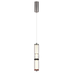 5456/12L L-VISION ODL_EX26 045 темный сатин.никель/терракот/черный Подвес LED 12W 4000K COLLIER