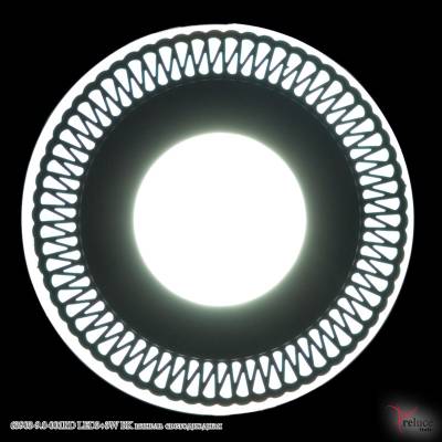 63903-9.0-001RD LED3+3W BK панель светодиодная