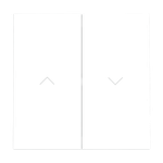 VLS002502 Клавиши для выключателя жалюзи, S70 (белый матовый). (ТМ Maytoni)