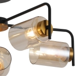 IL8248-5COU-79 BK GD светильник потолочный ILLUMICO, E27х5