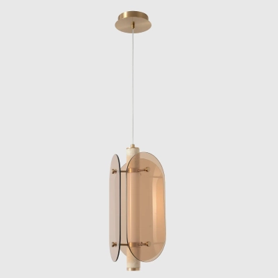 Светильник подвесной Crystal Lux AMARILLO SP18W LED BRASS 0120/218
