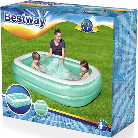 Бассейн надувной семейный 201х150х51см, 450 л, Bestway 54005