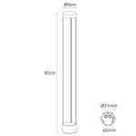 Ландшафтный светильник Arte Lamp NEW YORK A1680PA-1BK, 1хLED