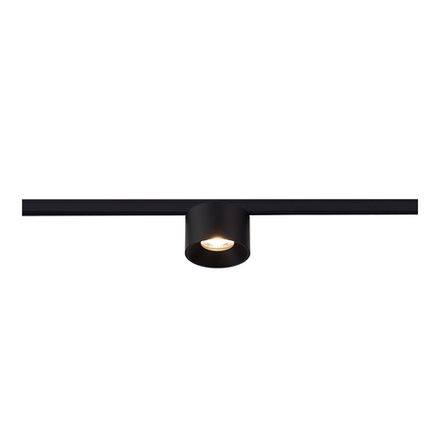 ST669.436.05 Магнитный трековый светильник Черный LED 1*5W 3000K 350Lm Ra&gt;90 36° IP20 D60xH37 24V