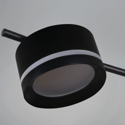 10590-0.3-06 Black светильник потолочный Reluce, GX53х6