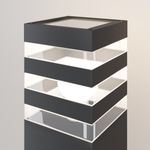 Ландшафтный светильник Уинтер ден Линден / Unter den Linden E27х1 60Вт IP54, O578FL-01B. TM Maytoni