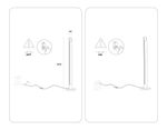 Светильник светодиодный напольный TN71344 BK черный LED 10W 4200K D60*900