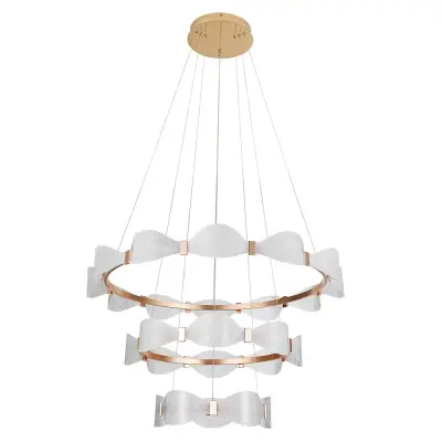 Подвесная люстра Arte lamp GRACE A1868SP-3PB, 1хLED