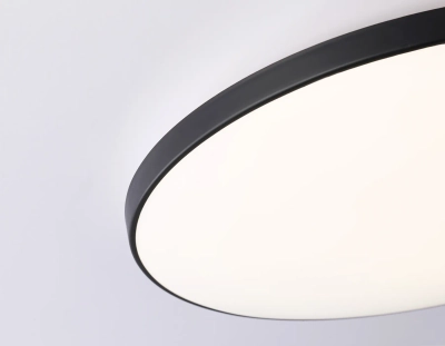 Светильник светодиодный потолочный FZ1224 BK черный IP44 13W 4200K D232*50 (Без ПДУ)