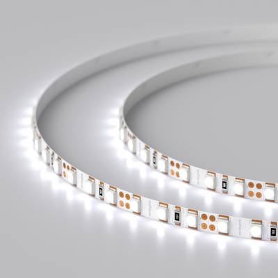 Светодиодная лента RT 2-5000 12V Cool 8K 5mm 2x (3528, 600 LED, LUX) (Arlight, 9.6 Вт/м, IP20)