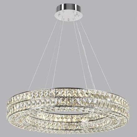 4927/85L L-VISION ODL24 599 хром/металл/хрусталь Люстра LED 85W 4000K 5074Лм PANTA