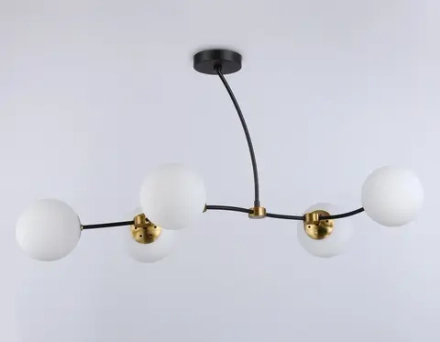 Подвесной светильник TR2548/5 BK/SB черный/бронза E27/5 max 60W 950*600*450