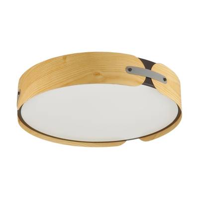 7721/120L AVRA LED SN 058 Светильник металл/пластик/белый/черный/дерево LED 120Вт 3000-6000K D700 IP20 пульт ДУ CORAGGIO