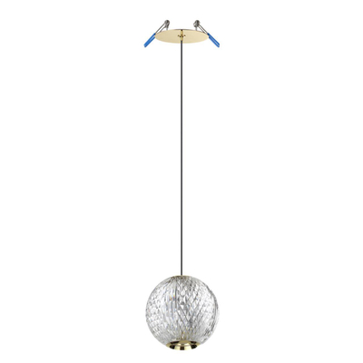 5008/5LA L-VISION ODL24 567 золотой/металл/акрил Подвес LED 5W 4000K 390лм CRYSTAL