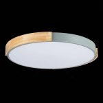 SLE201372-01 Светильник потолочный Серый, Светлое дерево/Белый LED 1*40W 3000K/4000K/6000K