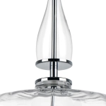804400 Люстра ASTRA LED 12W 600LM ХРОМ/ПРОЗРАЧНЫЙ 3000K Lightstar