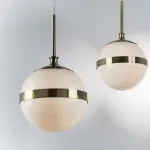 813111 Подвес GLOBO 1х40W E14 electroplating bronze/white Lightstar