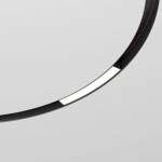 Slim Magnetic Трековый светильник для радиусного шинопровода 8W 4200K Planar чёрный Ø 800мм 85179/01