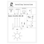 SL1235.303.08 Люстра подвесная ST-Luce Латунь/Хром, Прозрачный E14 8*40W