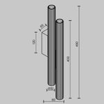 Настенный светильник Calipso 2700К 24Вт 36°, C082WL-24W2.7K-B. TM Maytoni