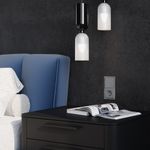 VLS030105 Выключатель встраиваемый VOLTUM S70 трехклавишный 10А, (сталь) (ТМ Maytoni)