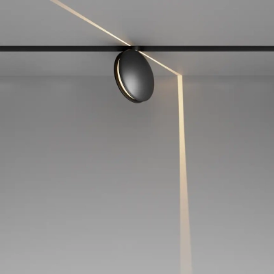 Трековый светильник Контур / Outline Exility 3000K 6Вт 180°, TR090-2-6W3K-B. TM Maytoni