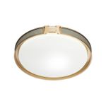 7654/DL COLOR SN 80 Светильник пластик/белый/серый/золотой LED 48Вт 4000К D405 IP43 FAVEMO GREY