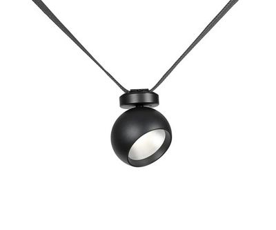 6427,19 Трековый однофазный светодиодный светильник Сатори черный d9,5 h18,8 Led 9W (4000K)