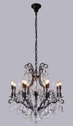 Люстра Crystal Lux MAGNIFICO SP13 BLACK/TRANSPARENT 2310/313