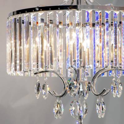 Citilux Инга CL335161 Люстра подвесная хрустальная Хром