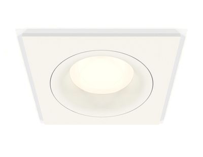 Комплект встраиваемого светильника XC7631001 SWH белый песок MR16 GU5.3 (C7631, N7010)