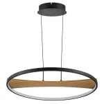 723127 Люстра LODI LED 36W 2880LM ЧЕРНЫЙ/ДЕРЕВО 3000K Lightstar