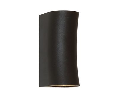 Настенный светильник уличный Дани черный w7*9 h15 Led 2*5W (3000K)