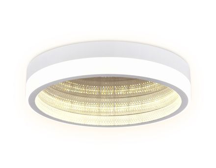 Потолочный светодиодный светильник с пультом FA9431 WH белый 90W D500*90 (ПДУ РАДИО 2.4)