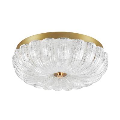 7719/36L PIKO LED SN 40 Светильник металл/стекло/прозрачный/золотой LED 36Вт 3000-6500K D300 IP20 пульт ДУ TESORO