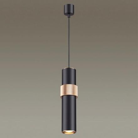 4738/5L L-VISION ODL20 473 черный/золотой Подвес GU10 5W 220V AFRA