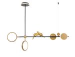 Люстра на штанге Arte Lamp TOLIMAN A2613SP-4BK, 1хLED