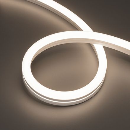 Светодиодная лента герметичная MOONLIGHT-SIDE-A140-12x24mm 24V Day4000 (9.6 W/m, IP68, 5m, wire x2) (Arlight, Вывод кабеля прямой)