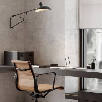 Настенный светильник (бра) Twisty FR5383WL-01B, E27х1. TM Maytoni