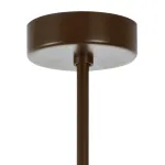 813197 Люстра GLOBO 9х40W E14 umber/white Lightstar