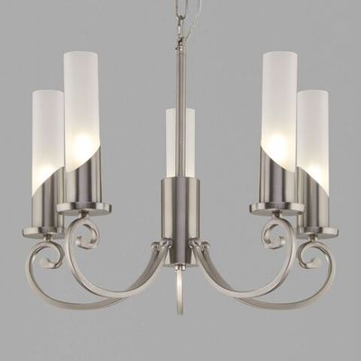 Умная подвесная люстра 60117/5 никель